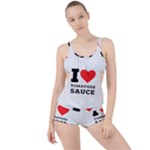 I love tomatoes sauce Boyleg Tankini Set 