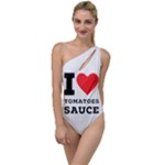 I love tomatoes sauce To One Side Swimsuit