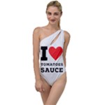 I love tomatoes sauce To One Side Swimsuit