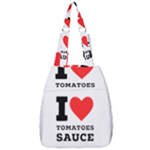 I love tomatoes sauce Center Zip Backpack