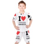 I love tomatoes sauce Kids  Tee and Shorts Set