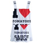 I love tomatoes sauce Kids  Layered Skirt Swimsuit