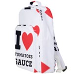 I love tomatoes sauce Double Compartment Backpack