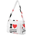 I love tomatoes sauce Front Pocket Crossbody Bag