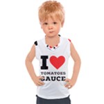 I love tomatoes sauce Kids  Sport Tank Top