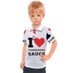 I love tomatoes sauce Kids  Polo Tee