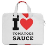 I love tomatoes sauce MacBook Pro 13  Double Pocket Laptop Bag