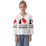 I love tomatoes sauce Kids  Sailor Shirt