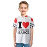 I love cranberry sauce Kids  Sport Mesh Tee