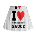 I love cranberry sauce Mini Flare Skirt