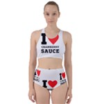 I love cranberry sauce Racer Back Bikini Set