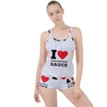 I love cranberry sauce Boyleg Tankini Set 