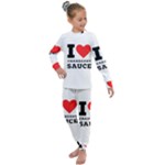 I love cranberry sauce Kids  Long Sleeve Set 