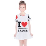 I love cranberry sauce Kids  Simple Cotton Dress