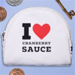 I love cranberry sauce Horseshoe Style Canvas Pouch