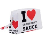 I love cranberry sauce Wristlet Pouch Bag (Large)