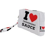 I love cranberry sauce Wristlet Pouch Bag (Small)