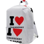 I love cranberry sauce Zip Up Backpack