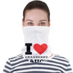 I love cranberry sauce Face Seamless Bandana (Adult)