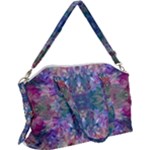 Roses Liquify Canvas Crossbody Bag