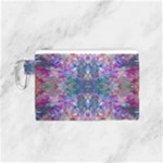 Roses Liquify Canvas Cosmetic Bag (Small)