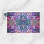 Roses Liquify Canvas Cosmetic Bag (Large)