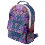 Roses Liquify Flap Pocket Backpack (Small)