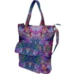 Roses Liquify Shoulder Tote Bag