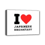 I love Japanese breakfast  Mini Canvas 7  x 5  (Stretched)