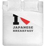 I love Japanese breakfast  Duvet Cover (King Size)