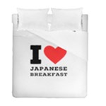 I love Japanese breakfast  Duvet Cover Double Side (Full/ Double Size)