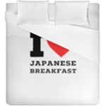 I love Japanese breakfast  Duvet Cover Double Side (King Size)