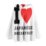 I love Japanese breakfast  High Waist Skirt