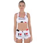 I love Japanese breakfast  Racerback Boyleg Bikini Set