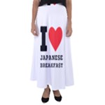 I love Japanese breakfast  Flared Maxi Skirt