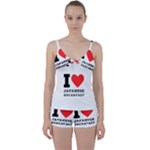 I love Japanese breakfast  Tie Front Two Piece Tankini