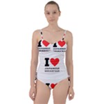 I love Japanese breakfast  Sweetheart Tankini Set