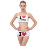 I love Japanese breakfast  Layered Top Bikini Set