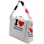 I love Japanese breakfast  Box Up Messenger Bag