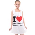 I love Japanese breakfast  Kids  Cross Back Dress