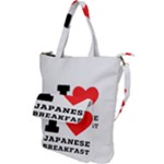 I love Japanese breakfast  Shoulder Tote Bag