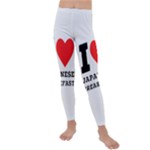 I love Japanese breakfast  Kids  Lightweight Velour Leggings