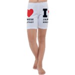 I love Japanese breakfast  Kids  Lightweight Velour Capri Yoga Leggings