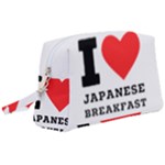 I love Japanese breakfast  Wristlet Pouch Bag (Large)