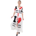 I love Japanese breakfast  Waist Tie Boho Maxi Dress