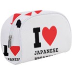 I love Japanese breakfast  Make Up Case (Large)