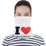 I love Japanese breakfast  Face Seamless Bandana (Adult)