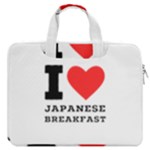 I love Japanese breakfast  MacBook Pro 16  Double Pocket Laptop Bag 