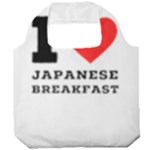 I love Japanese breakfast  Foldable Grocery Recycle Bag