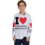 I love Japanese breakfast  Kids  Long Sleeve Jersey